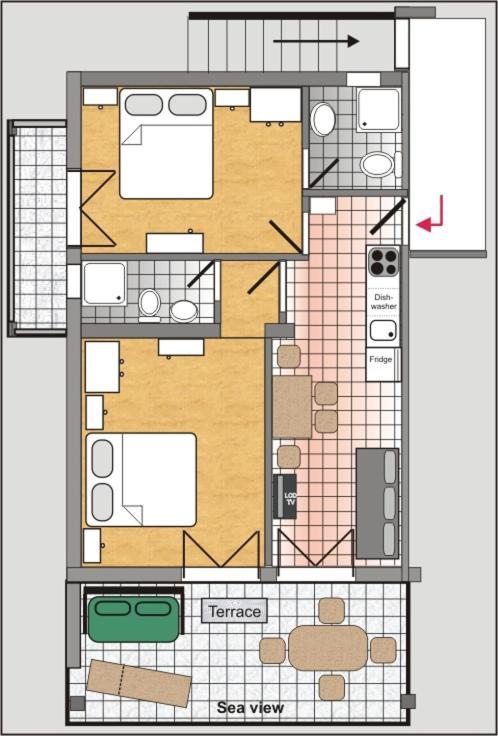 Apartments Dora Banjol Exterior photo
